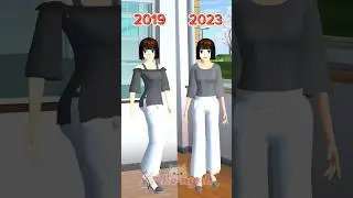 2019 VS 2023 Teachers Transformation in Sakura 😍 