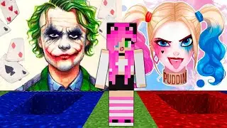 💀💖ВЫБЕРИ ПРАВИЛЬНУЮ ЯМУ ПОРТАЛ ДЖОКЕР ИЛИ ХАРЛИ КВИНН в МАЙНКРАФТ