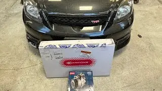 Poor ac performance? / 2003 Toyota Matrix AC compressor and condenser install