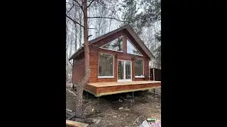 Каркасная баня 5х6