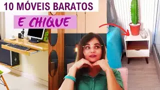10 MÓVEIS BARATINHOS E CHIQUE PRA DECORAR A CASA! #decoração #designdeinteriores #designer