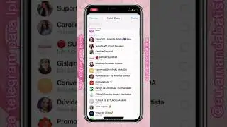 Como criar pasta com seus canais e grupos preferidos no app Telegram