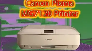 The Canon Pixma MG7120 Printer