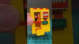 Мини торговый автомат из Лего #лего