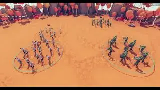 TABS-Orc Units Vs  Elf Units New Factions Totally Accurate Battle Simulator