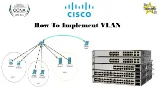 How To implement VALN On Cisco Switch Step by Step 