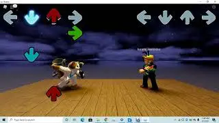 Playing roblox  friday night funkin with luca