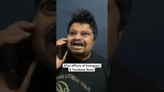 After effects of Instagram & Facebook down 😭🤣🔥 