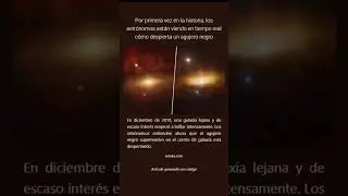 Noticias 181 - #primera #vez #agujero #negro #japón #basura #espacial #nucleo #tierra