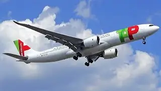 A330NEO FIRST TO FLY | TAP Air Portugal Airbus A330-900neo Landing at Newark (HD Planespotting)