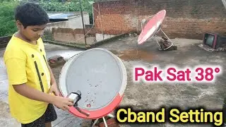 Paksat 38° Cband Complete Lnb Setting 2024.