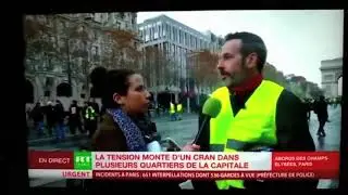 un Gilet Jaune dénonce tout le système économique en directe,Bravo