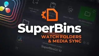 SuperBins Media Sync / 10 Features / Davinci Resolve Studio