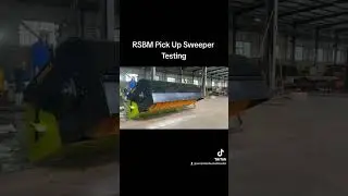 RSBM Pick Up Sweeper Testing