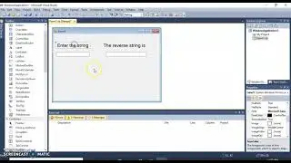 PR -8 DEVELOP A PROGRAM USING TEXTBOX,LABEL AND BUTTON