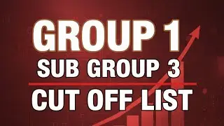  MP ESB Group 1 sub group 3 Result 2024 Cut Off list Vyapam 