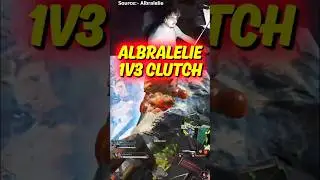 Albralelie 1v3 Clutch ALGS Scrims | Apex legends 