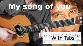 My song of you - Laurent Voulzy - Solo fingerstyle guitar