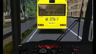 MAZ 105, 103, 206 подъём в гору
