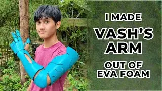 How to make VASH THE STAMPEDE ROBOTIC ARM (TEMPLATES IN DESCRIPTION!)