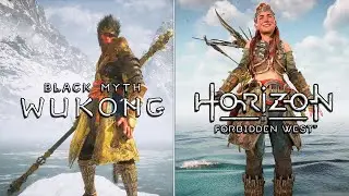 Black Myth Wukong Vs Horizon Forbidden West - Details and Physics Comparison