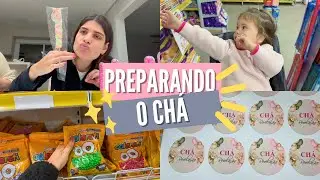 PREPARATIVOS PARA O CHÁ REVELAÇÃO DO BABY2  - Thamyê Baseggio