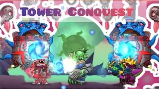 🔥Tower Conquest. //Эпическая битва двух боссов!// Открываем механический сундук!!!