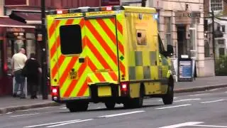 8x Police / 8x Ambulance to Emengency calls in London