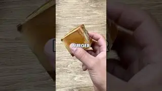 Making the burger cube smaller