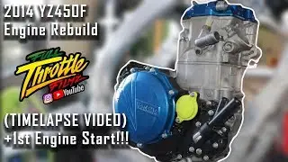 (Timelapse) Beautiful 4-Stroke Engine Rebuild + 1st Start!