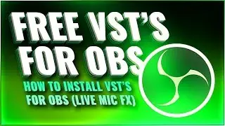 HOW TO: VST'S / MIC PLUGINS IN OBS (Live effects are so much easier now)