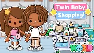 Going BABY SHOPPING For The TWINS in Toca Life World! ⭐ (Toca Boca Roleplay)