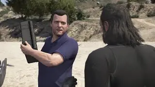 GTA V - Michael and Trevor model swap