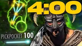 DON'T Waste YOUR Time!!! Level up Pickpocketing to 100 SUPER FAST!!