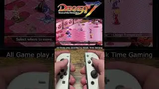 Disgaea 7 Vows of the Virtueless - Nintendo Switch OLED Handheld Gameplay