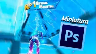 Como Hacer una Miniatura para tus Highlights de Fortnite Facil y Rápido!! 2021 (Adobe Photoshop)