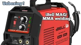 Unboxing nd Testing iBell MIG/MAG/MMA flux cored Gasless welding machine ! #vsethicreation