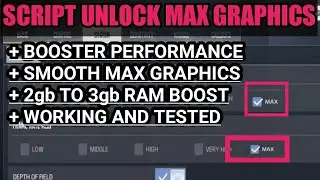 HOW TO OPEN MAX GRAPHICS IN CODM + BOOST PERFORMANCE + SMOOTH