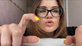 Асмр в школьном туалете