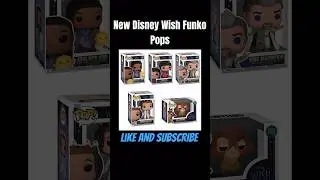 New Disney Wish Funko Pops#funko #funkopop #disney #wish #shorts