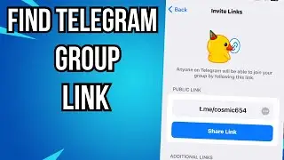 How To Find Telegram Group Link