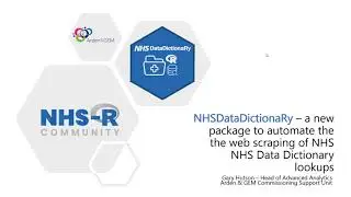 NHSDataDictionaRy: a new package for keeping NHS lookups up to date and easily accessible