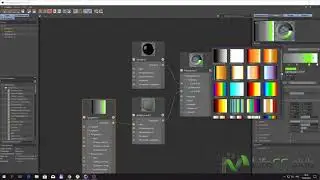 Cinema 4D R20 нодовый менеджер материала