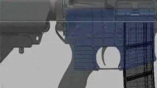 Speed Modeling Sig-Sauer-516 in Blender 3D