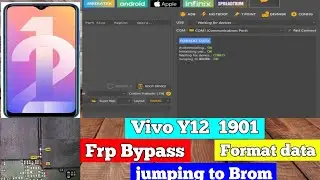 Vivo Y12 unlock unlock tool latest security jumping Brom error latest security unlocking new trick