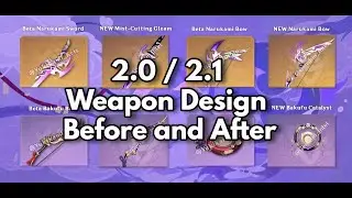 Genshin Impact 2.1 | How 2.0/2.1 Weapons Changed Between Leaks and Actual Release
