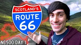 Best Road Trip in the UK? 🏴󠁧󠁢󠁳󠁣󠁴󠁿 | NC500 Scotland Day 1