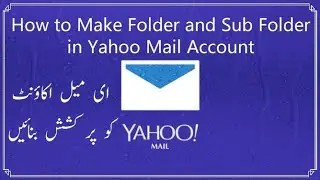 How to create Folder and Sub Folder in Yahoo Mail Account