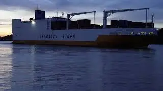 Shipspotting Ro-Ro 'Grande Buenos Aires' Grimaldi Lines