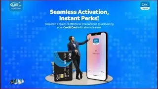 UBL Digital App - Credit Card Activation